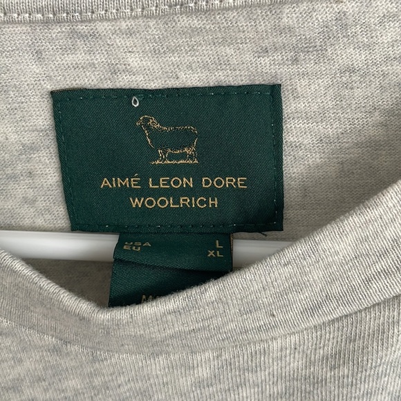 Aime Leon dore x woolrich collaboration - new without tag size L - Picture 2 of 3